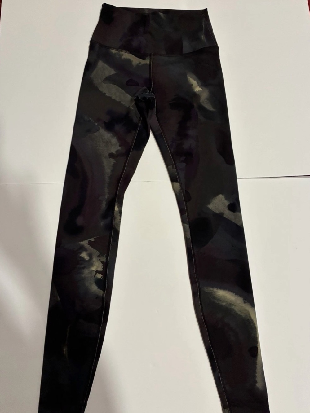 lululemon athletica Black Camo High-Rise Leggings
